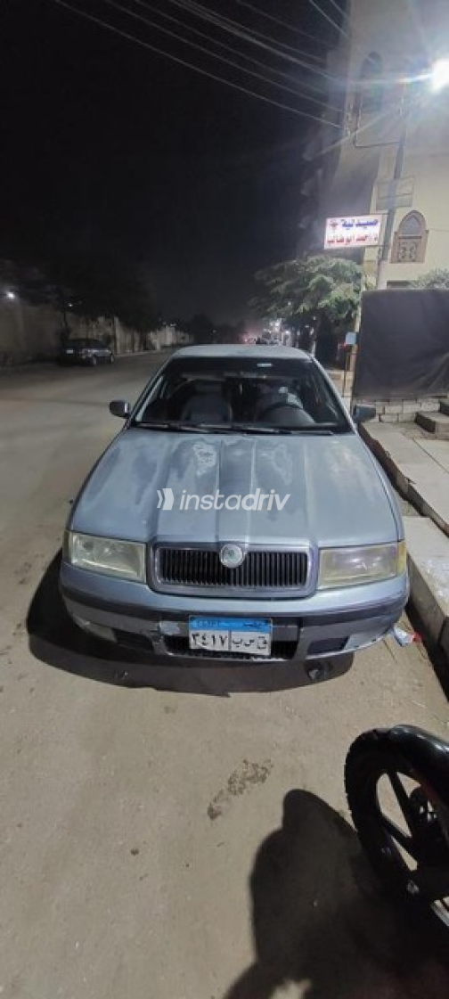 سكودا اوكتافيا A4 2007 سماوي أوتوماتيك مستعملة للبيع في بنها - 2
