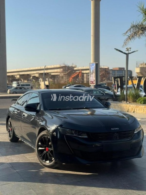 بيجو 508 2020 رمادي أوتوماتيك مستعملة للبيع في مدينة الشيخ زايد - 4