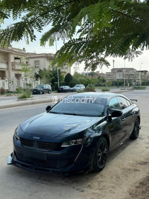 بيجو 508 2020 رمادي أوتوماتيك مستعملة للبيع في مدينة الشيخ زايد - 7