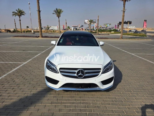 Mercedes C 180 2018 White Automatic Used for Sale in Maadi - 1