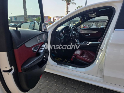 Mercedes C 180 2018 White Automatic Used for Sale in Maadi - 7
