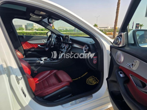 Mercedes C 180 2018 White Automatic Used for Sale in Maadi - 8