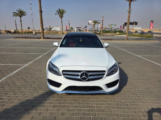 Mercedes C 180 2018 White Automatic Used for Sale in Maadi