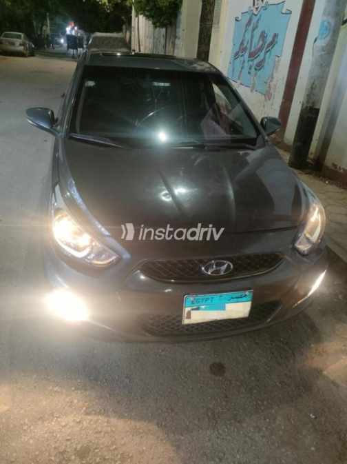 Hyundai Accent RB 2021 Dark Gray Automatic Used for Sale in Asyut - 1