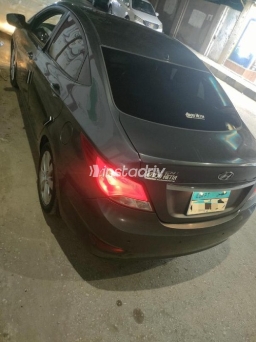 Hyundai Accent RB 2021 Dark Gray Automatic Used for Sale in Asyut - 5