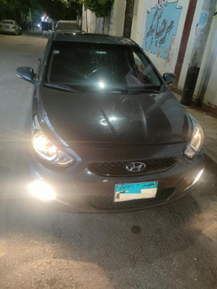 Hyundai Accent RB 2021 Dark Gray Automatic Used for Sale in Asyut