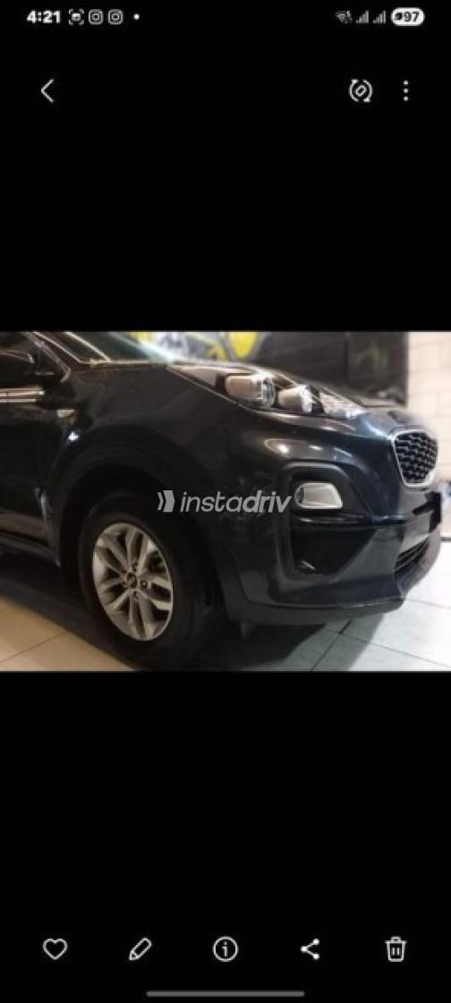 Kia Sportage 2022 Blue Automatic Used for Sale in Greater Cairo ( Cairo + Giza) - 2