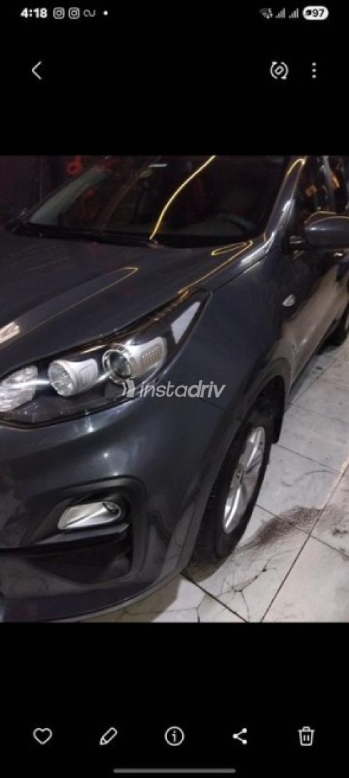 Kia Sportage 2022 Blue Automatic Used for Sale in Greater Cairo ( Cairo + Giza) - 4