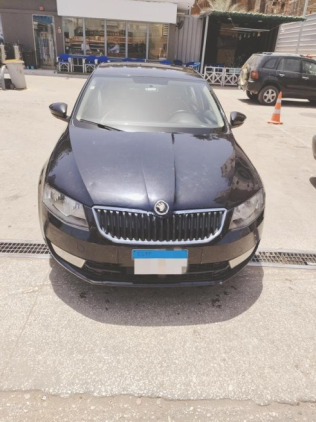 Skoda Octavia A7 2015 Black Automatic Used for Sale in Asyut