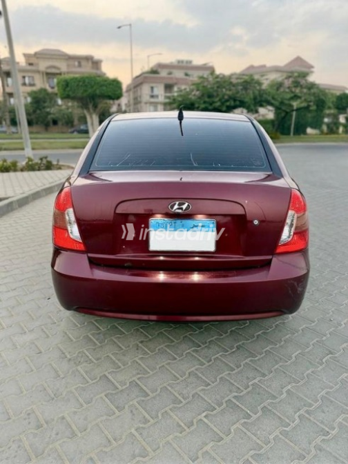 هيونداي اكسنت RB 2007 أحمر أوتوماتيك مستعملة للبيع في حدائق الاهرام - 4