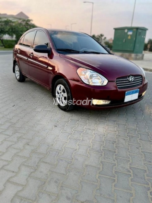 هيونداي اكسنت RB 2007 أحمر أوتوماتيك مستعملة للبيع في حدائق الاهرام - 9