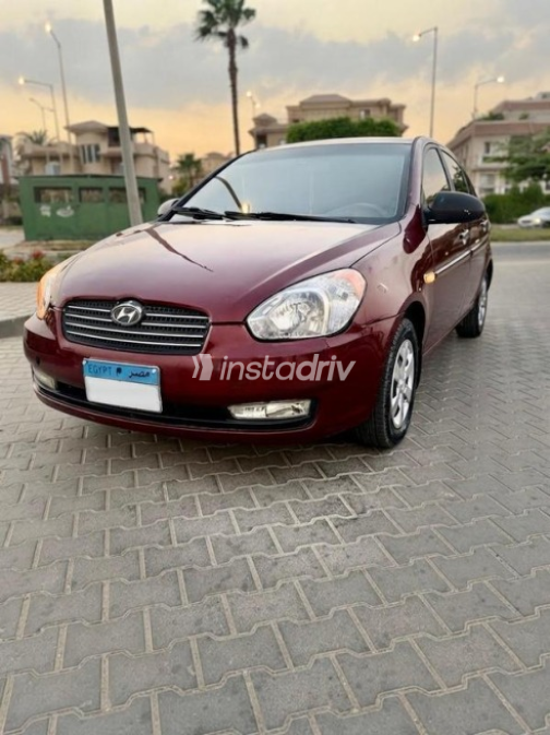 هيونداي اكسنت RB 2007 أحمر أوتوماتيك مستعملة للبيع في حدائق الاهرام - 10