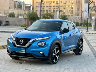 Nissan Juke 2021 Dark Blue Automatic Used for Sale in Cairo