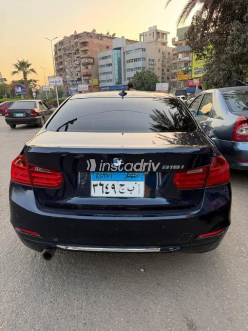 بي ام دبليو 316 2014 أزرق غامق أوتوماتيك مستعملة للبيع في المعادى - 3