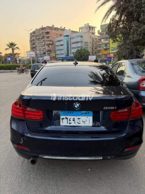 بي ام دبليو 316 2014 أزرق غامق أوتوماتيك مستعملة للبيع في المعادى - 7