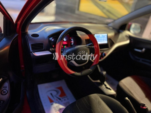 Kia Picanto 2015 Red Automatic Used for Sale in Ismailia - 8