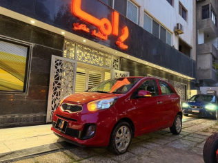 Kia Picanto 2015 Red Automatic Used for Sale in Ismailia