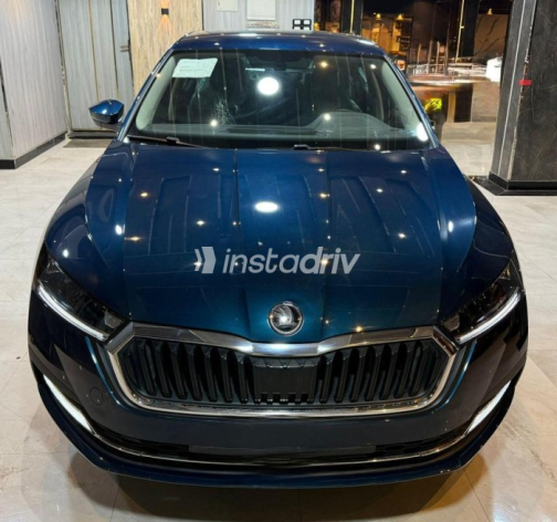 Skoda Octavia 2023 Dark Blue Automatic Used for Sale in Cairo - 1