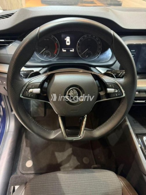 Skoda Octavia 2023 Dark Blue Automatic Used for Sale in Cairo - 5