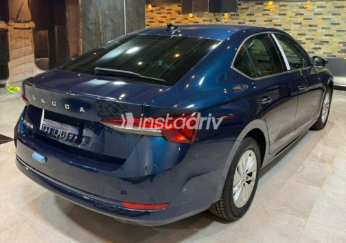 Skoda Octavia 2023 Dark Blue Automatic Used for Sale in Cairo - 7