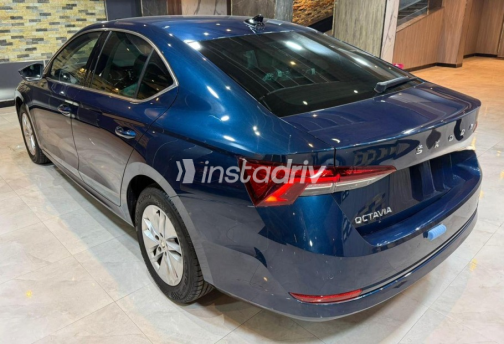 Skoda Octavia 2023 Dark Blue Automatic Used for Sale in Cairo - 8