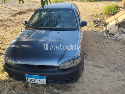 Hyundai Accent 2006 Blue Manual Used for Sale in Greater Cairo ( Cairo + Giza) - 1
