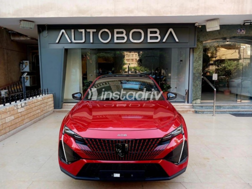 Peugeot 408 2024 Red Automatic Used for Sale in Heliopolis - 1