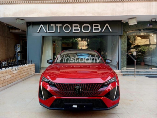 Peugeot 408 2024 Red Automatic Used for Sale in Heliopolis - 2