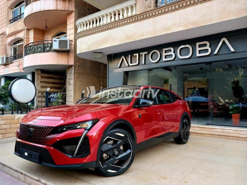 Peugeot 408 2024 Red Automatic Used for Sale in Heliopolis - 3