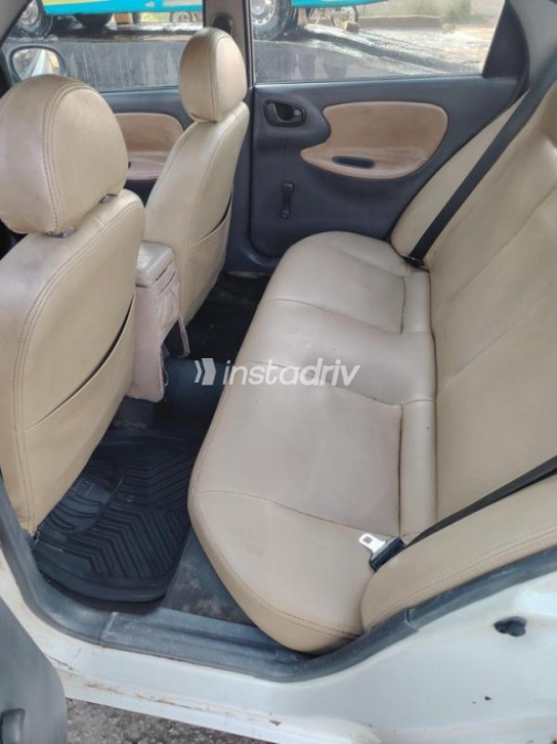 Daewoo Lanos 2000 White Manual Used for Sale in Zagazig - 2