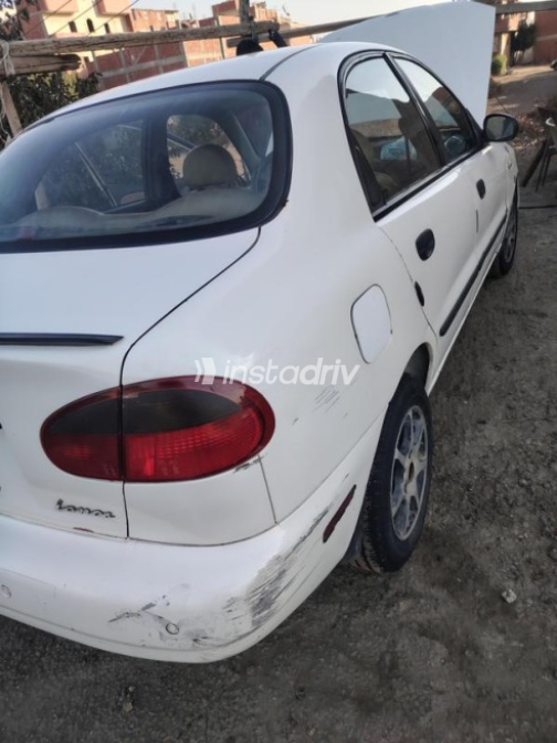 Daewoo Lanos 2000 White Manual Used for Sale in Zagazig - 3