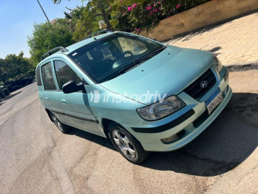 Hyundai Matrix 2002 Green Manual Used for Sale in Sheikh Zayed City - 1