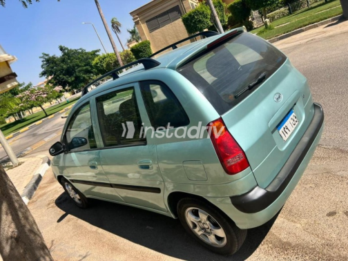 Hyundai Matrix 2002 Green Manual Used for Sale in Sheikh Zayed City - 2
