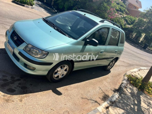 Hyundai Matrix 2002 Green Manual Used for Sale in Sheikh Zayed City - 5