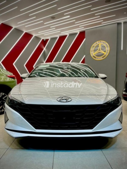 Hyundai Elantra CN7 2023 White Automatic Used for Sale in Greater Cairo ( Cairo + Giza) - 1
