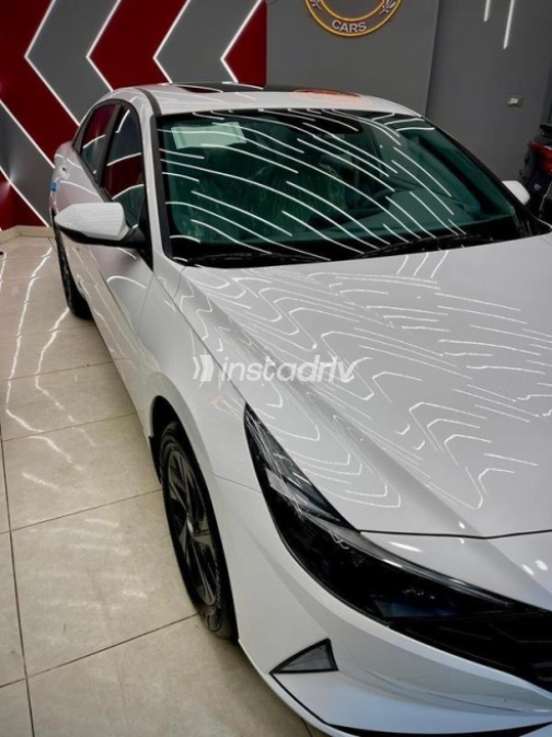 Hyundai Elantra CN7 2023 White Automatic Used for Sale in Greater Cairo ( Cairo + Giza) - 2