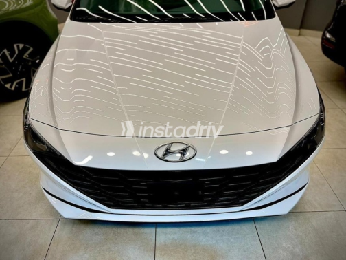 Hyundai Elantra CN7 2023 White Automatic Used for Sale in Greater Cairo ( Cairo + Giza) - 4