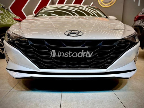 Hyundai Elantra CN7 2023 White Automatic Used for Sale in Greater Cairo ( Cairo + Giza) - 5
