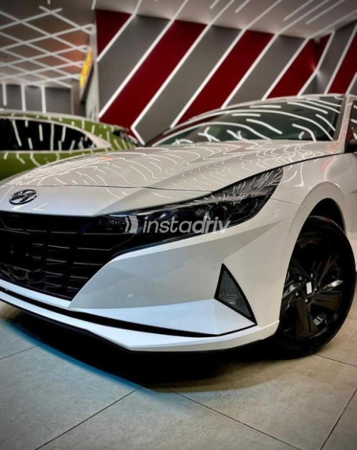 Hyundai Elantra CN7 2023 White Automatic Used for Sale in Greater Cairo ( Cairo + Giza) - 6