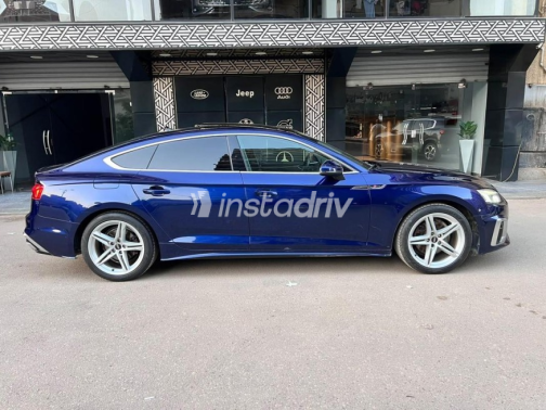 اودي A5 2021 أزرق غامق أوتوماتيك مستعملة للبيع في الهرم - 7