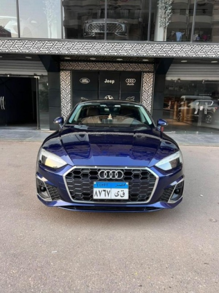 اودي A5 2021 أزرق غامق أوتوماتيك مستعملة للبيع في الهرم