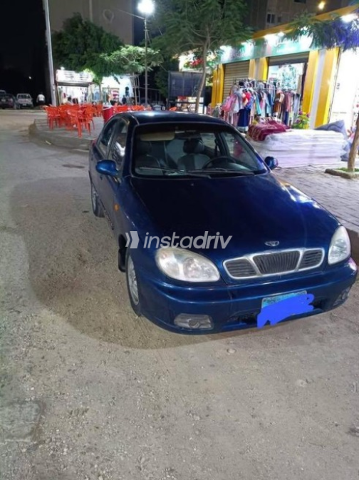 دايو لانوس 2 2001 أزرق يدوي مستعملة للبيع في 6 أكتوبر - 1