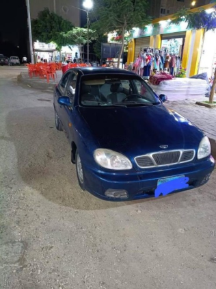دايو لانوس 2 2001 أزرق يدوي مستعملة للبيع في 6 أكتوبر