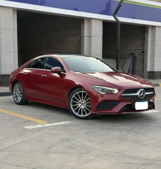 مرسيدس CLA 200 2023 أحمر أوتوماتيك مستعملة للبيع في المقطم