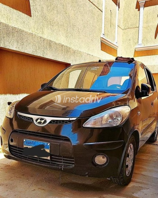 هيونداي I10 2009 أسود يدوي مستعملة للبيع في الهرم - 2