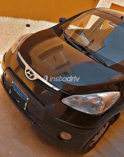 هيونداي I10 2009 أسود يدوي مستعملة للبيع في الهرم - 3