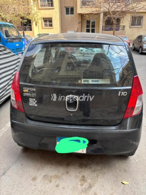 هيونداي I10 2009 أسود يدوي مستعملة للبيع في الهرم - 9