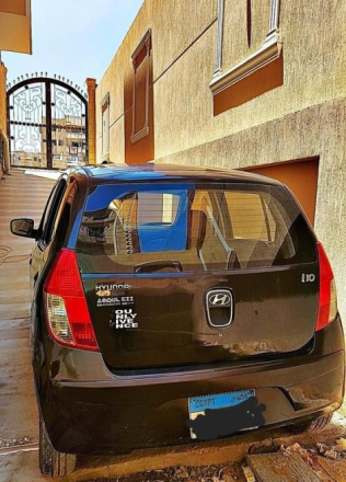 Hyundai I10 2009 Black Manual Used for Sale in El Haram
