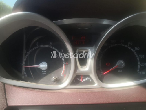 Ford Fiesta 2012 Dark Red Automatic Used for Sale in 6 October - 1