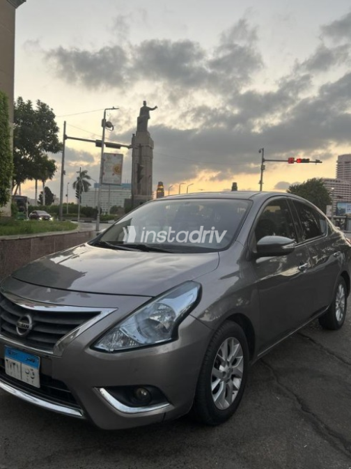 Nissan Sunny 2019 Dark Gray Automatic Used for Sale in Giza - 1